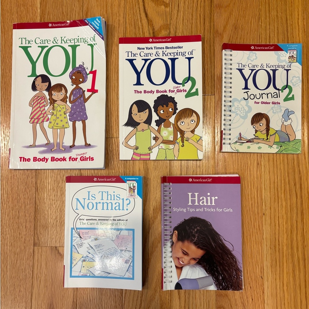 5 American Girl books